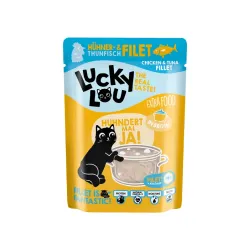 Lucky Lou ExtraFood Φιλέτο Κοτόπουλου & Τόνου (Σε Ζωμό) Φακελάκι 70gr Lucky Lou ExtraFood Φιλέτο Κοτόπουλου & Τόνου (Σε Ζωμό) Φακελάκι 70gr