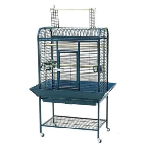 Κλούβα Παπαγάλου Χρώμα Μαύρο 105.5cmx74.5cmx172cm