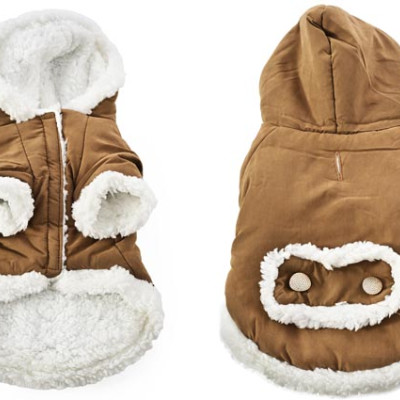 Μπουφάν Σκύλου Alaska Coffee Hooded