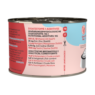 Lucky Lou LifeStage Adult Πουλερικά & Βοδινό (με Κολοκυθάκι) 200gr