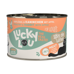 Lucky Lou LifeStage Adult Πουλερικά & Κουνέλι (με Μήλο) 200gr