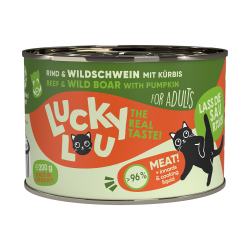 Lucky Lou LifeStage Adult Βοδινό & Αγριογούρουνο (με Κολοκύθα) 200gr