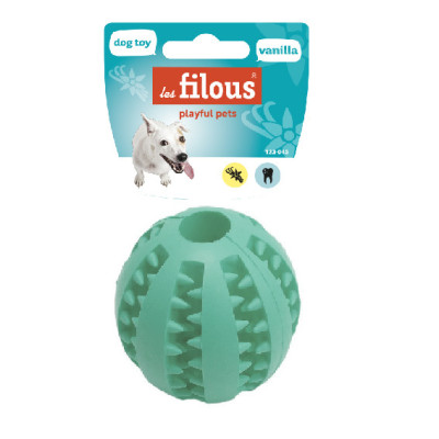 Les Filous Dental Rubber Ball (Άρωμα Μέντας) 7 cm