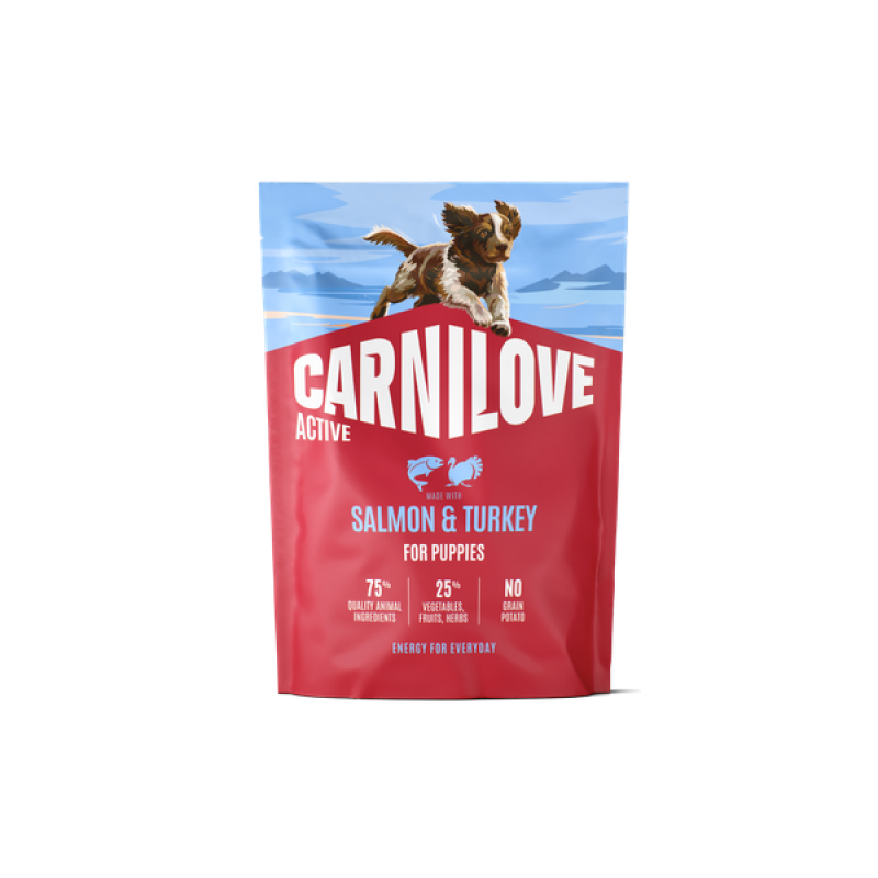 Carnilove Active® Salmon & Turkey for Puppies 1.5kg