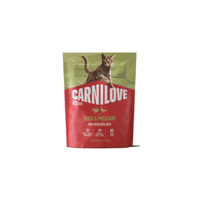 Carnilove Active® Duck & Pheasant for Sterilised Cats 400gr Carnilove Active® Duck & Pheasant for Sterilised Cats 400gr