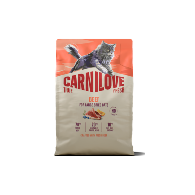 Carnilove True Fresh® Beef for Large Breed Cats 2kg