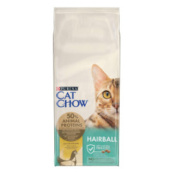 Purina® Cat Chow® Adult Hairball Control με Naturium™ Πλούσια σε Κοτόπουλο Ξηρή Τροφή Γάτας 15kg