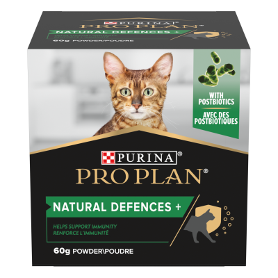 Pro Plan® Natural Defences + Συμπλήρωμα Διατροφής για Γάτες σε Σκόνη