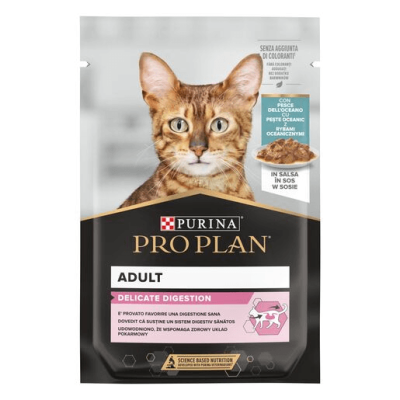 Purina Pro Plan Delicate Digestion Ψάρια Ωκεανού σε Σάλτσα 85g Purina Pro Plan Delicate Digestion Ψάρια Ωκεανού σε Σάλτσα 85g