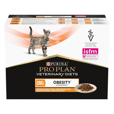 PPVD Feline OmCat Κομματάκια σε σάλτσα Κοτόπουλο 10x85g