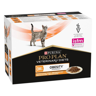 PPVD Feline OmCat Κομματάκια σε σάλτσα Κοτόπουλο 10x85g