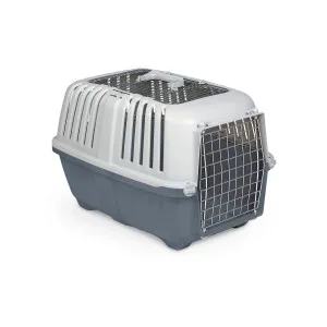 Uniq Pets Κλουβί Μεταφοράς Πρακτικό Μοντέλο 3 Ανοιγόμενο Σκούρο Μπλε